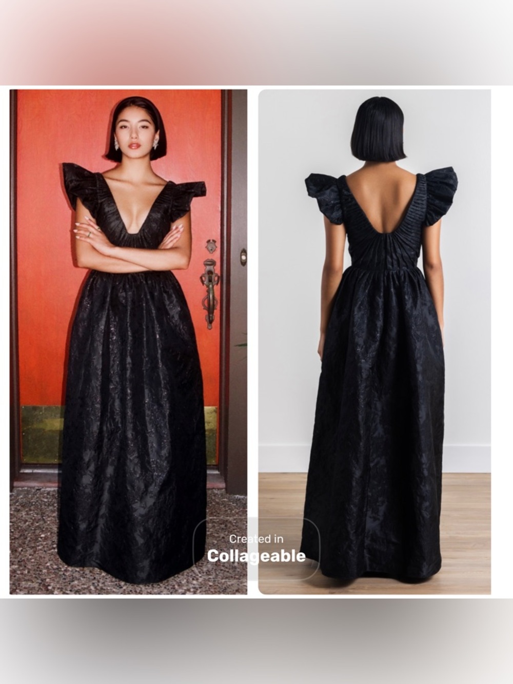 By Watters Calatheas Dress in Blitzen